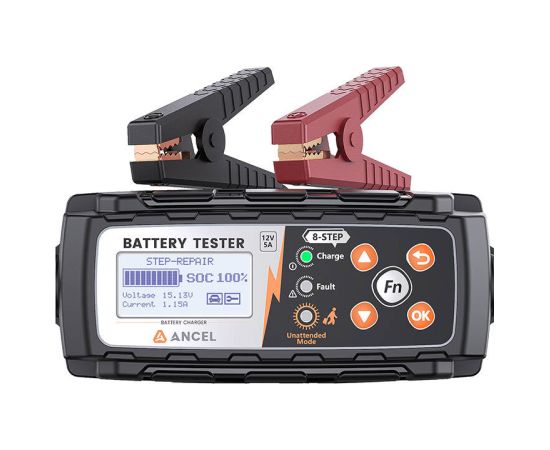 2in1 Battery Tester and Charger Ancel BT521