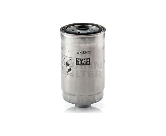 Mann-filter Degvielas filtrs WK 824/3