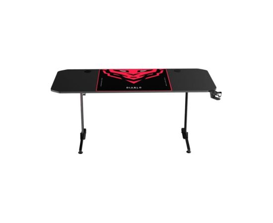 Diablo Chairs Biurko gamingowe DIABLO X-MATE 1600 czarne