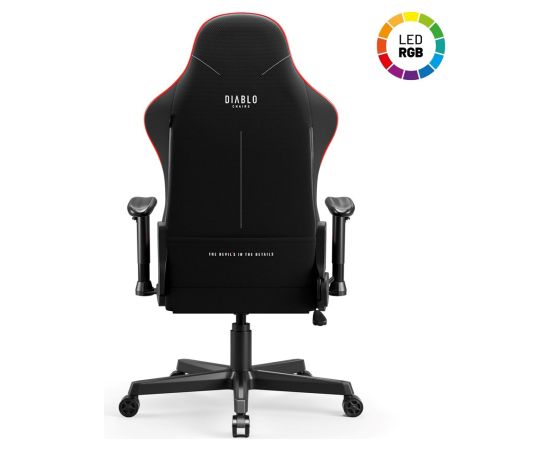 Diablo Chairs GAMING KRĒSLS DIABLO X-ST4RTER LED