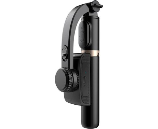 Gimbal/stand with light APEXEL Q08d (black)