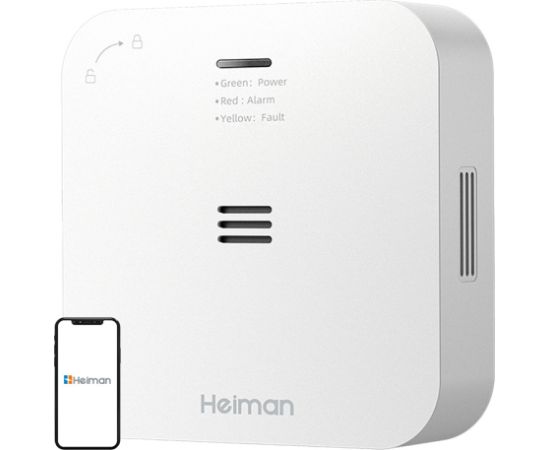 Wireless Alarm CO Heiman HM-720ES-W Interlinked
