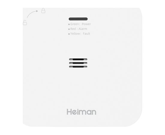 Wireless Alarm CO Heiman HM-720ES-W Interlinked