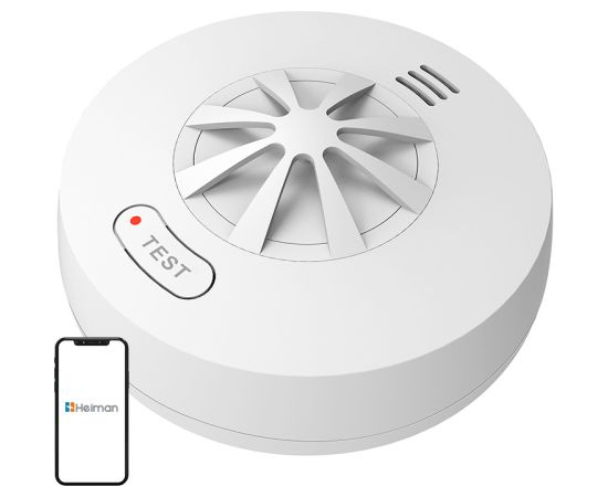 Heiman HM-5HW Interlinked Wireless Heat Sensor Alarm