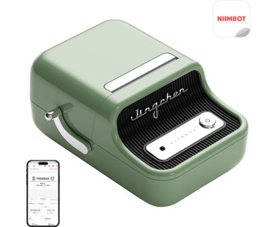 Niimbot B21 Pro Portable Label Printer (green)