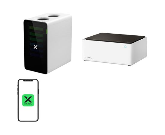 2-in-1 xTool M1 10W Laser Engraver + xTool SafetyPro™ AP2 Smoke Absorber