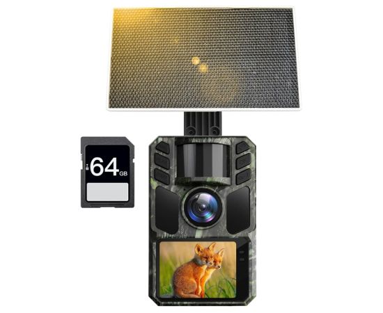KJK FKPCAM Photo Camera with Solar Panel (FK-HC20).