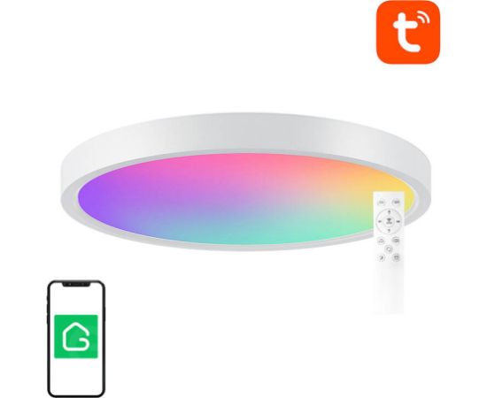 Smart ceiling lamp 30cm WiFi/Bluetooth 16M RGBCW Gosund LB12 1920lm Tuya + Remote Control.