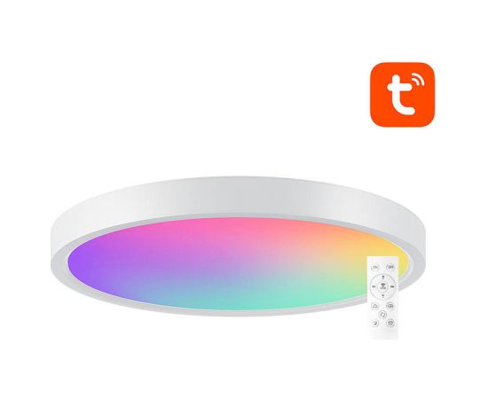 Smart ceiling lamp 30cm WiFi/Bluetooth 16M RGBCW Gosund LB12 1920lm Tuya + Remote Control.