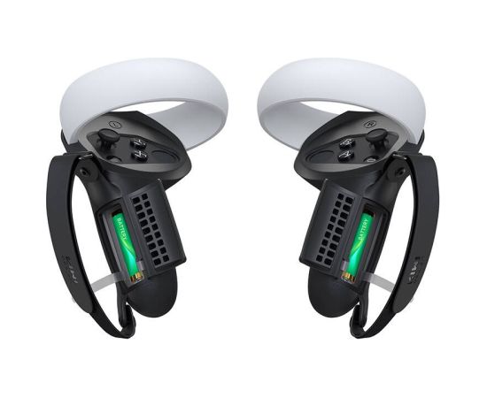 Kiwidesign Controller Grip with Battery Door Kiwi Design Q1 PRO-2.2 for Meta Quest 2 Black