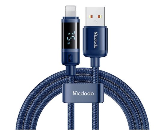 Mcdodo CA-5001 USB-A to Lightning cable, 100W, 1.2m (blue)