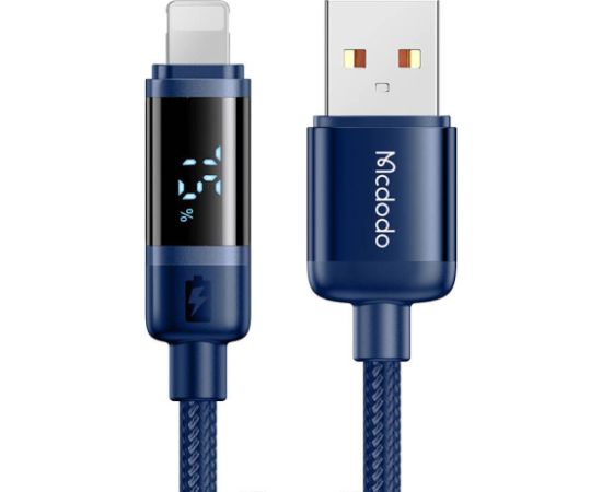 Mcdodo CA-5001 USB-A to Lightning cable, 100W, 1.2m (blue)