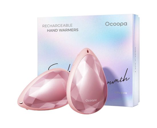 Ocoopa UT4 Rare 2x2000 mAh hand warmer, USB-C, pink