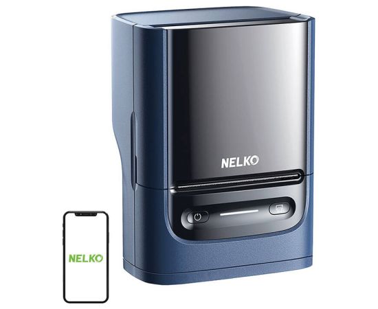 Nelko PM220 thermal label printer (blue)