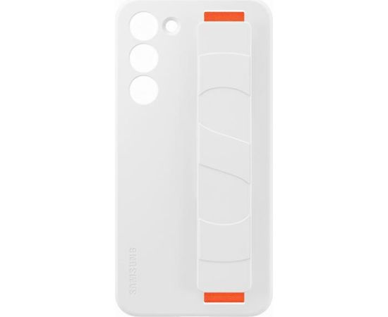 EF-GS916TWE Samsung Silicone Cover with Strap for Galaxy S23+ White