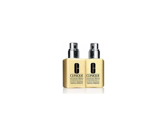 Clinique Dramatically Different Duo ( 2 x 125 ml ) - Dárková sada hydratačních pleťových emulzí