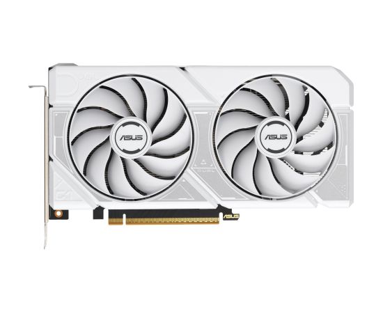 Graphics Card ASUS NVIDIA GeForce RTX 5060 8 GB GDDR7 128 bit PCIE 5.0 16x Dual Slot Fansink DUAL-RTX5060-O8G-WHITE