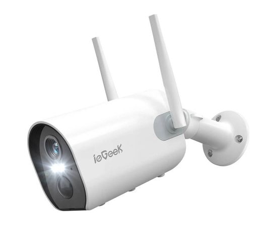 Wireless WiFi outdoor camera ieGeek ZS-GX2S white 5200mAh