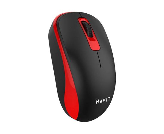 Universal wireless mouse Havit MS626GT (black&red)
