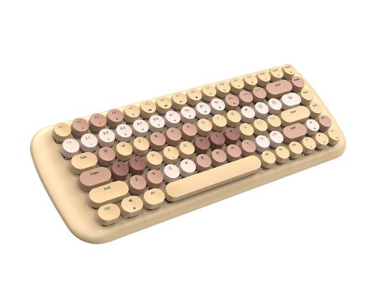 MOFII Wireless Mechanical Keyboard with Bluetooth ROMI 2.4G (Brown)