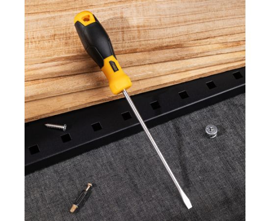 Slotted Screwdriver 5x150mm Deli Tools EDL6251501 (black)