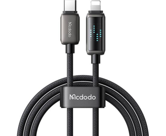 Mcdodo CA-2630 USB-C to Lightning cable, 36W, LED display, 1.2m