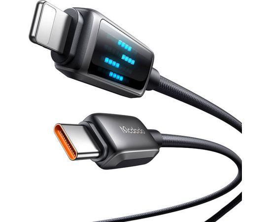 Mcdodo CA-2630 USB-C to Lightning cable, 36W, LED display, 1.2m