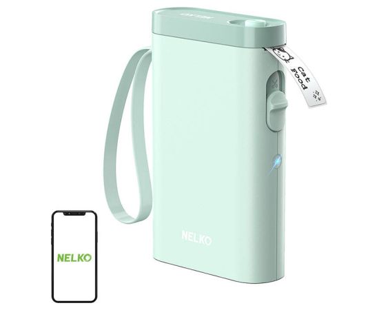 Thermal label printer Nelko P21 (green)