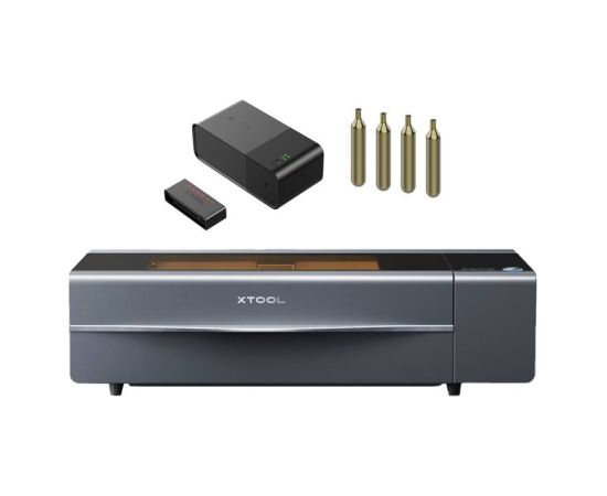 2-in-1 xTool P2S laser engraving machine (gray)