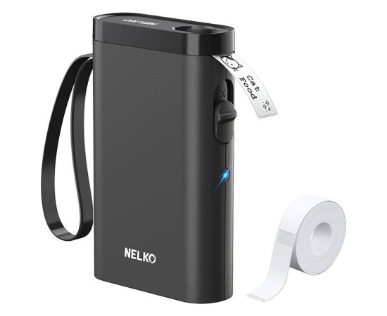Nelko P21 thermal label printer (black)