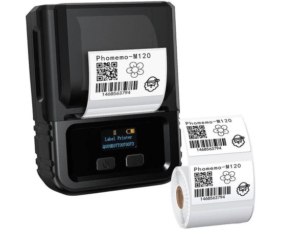 Phomemo M120 portable label printer (black)