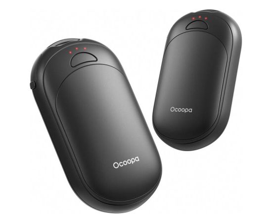 Ocoopa UT3 Lite 2x2500 mAh hand warmer, USB-C, black/black