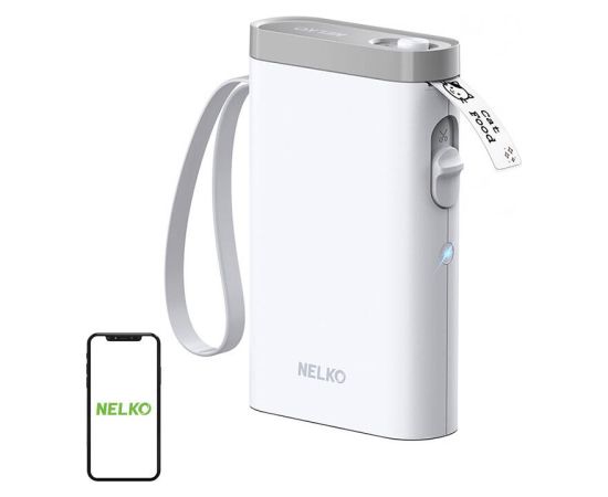 Nelko P21 thermal label printer (white)