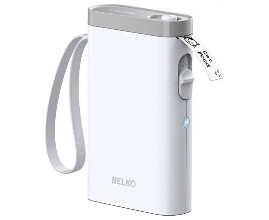 Nelko P21 thermal label printer (white)
