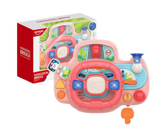 Interactive steering wheel for kids Huanger HE0542