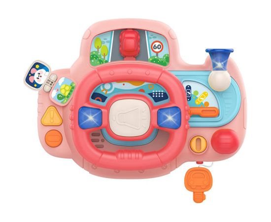 Interactive steering wheel for kids Huanger HE0542