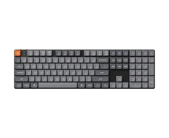 Keychron K5 Max QMK/VIA low profile wireless mechanical keyboard White backlight Brown Switch