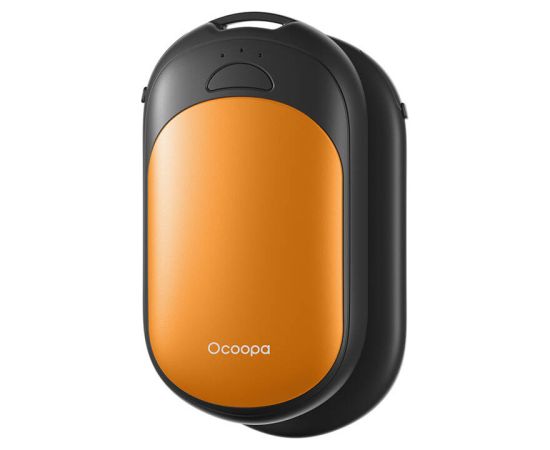 Ocoopa UT3 Lite 2x2500 mAh hand warmer, USB-C, black and orange