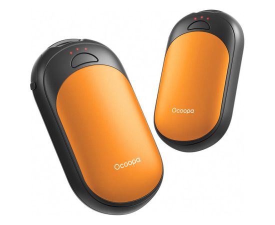 Ocoopa UT3 Lite 2x2500 mAh hand warmer, USB-C, black and orange