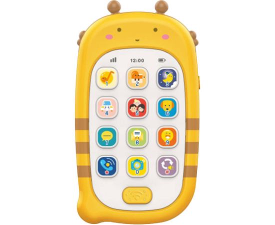 Huanger HE0536 toy phone with recording function (yellow)