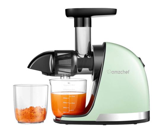 AMZCHEF 1501-GN-SM slow speed juicer (green)