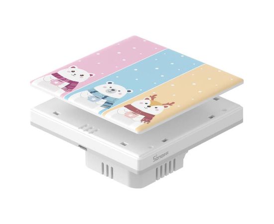 Decorative cover / cap for T5 SONOFF Cartoon 3C touch switch