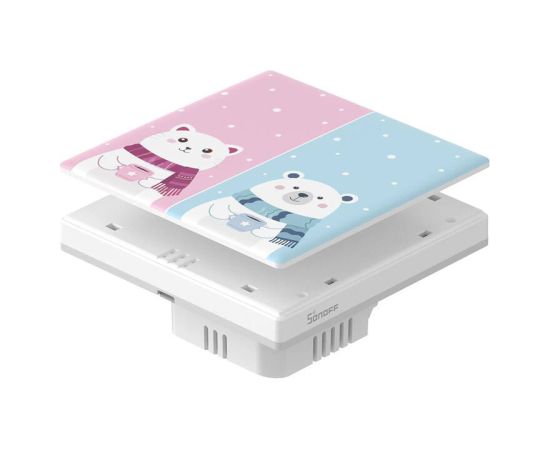 Decorative cover / cap for T5 SONOFF Cartoon 2C touch switch