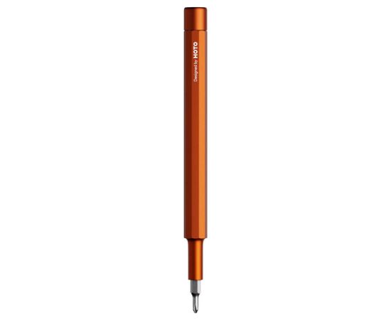 Pocket precision screwdriver and fountain pen 5-in-1 HOTO QWLSD013 (red)