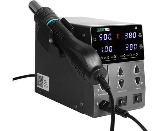 SUGON 212 Hot Air Soldering Station + T12 Cob Soldering Machine