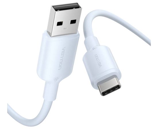 USB 2.0 A to USB-C 3A cable Vention CTQLF 1M (blue)