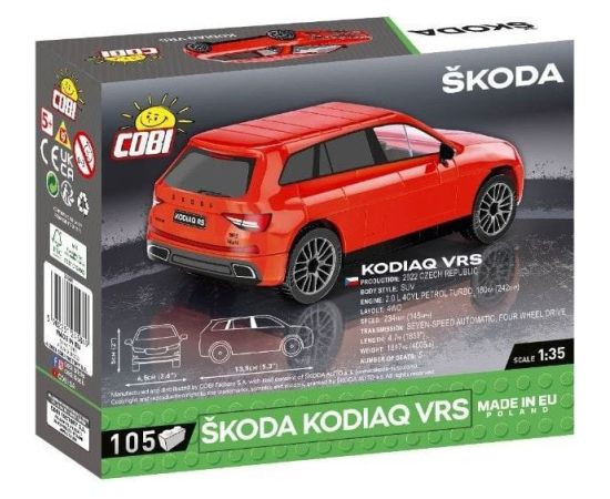 Cobi Klocki konstrukcyjne Skoda Kodiaq VRS