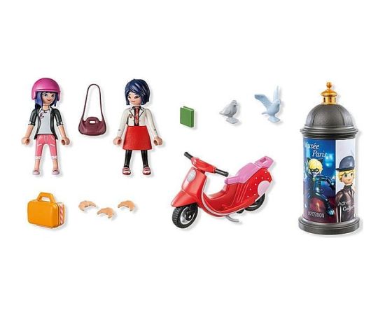 Playmobil Zestaw figurek Miraculum 71864 Przejażdżka skuterem po Paryżu