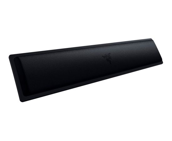 Razer Ergonomic Wrist Rest, Standard, Cooling gel-infused or plush leatherette memory foam cushion, Anti-slip rubber feet, Compatible with all full-sized keyboards, Width: 90 mm, Length: 444.5 mm, Height: 26.4 mm