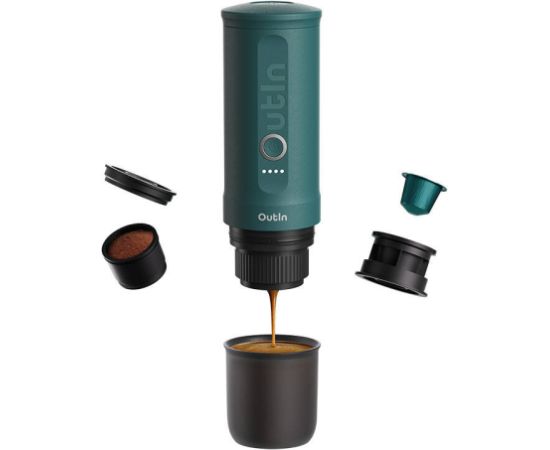 Outin Nano 7500mAh Portable Coffee Maker (Turquoise)